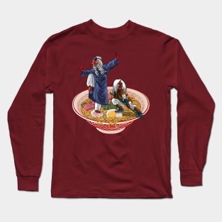 Oni shaolin Ramen Long Sleeve T-Shirt